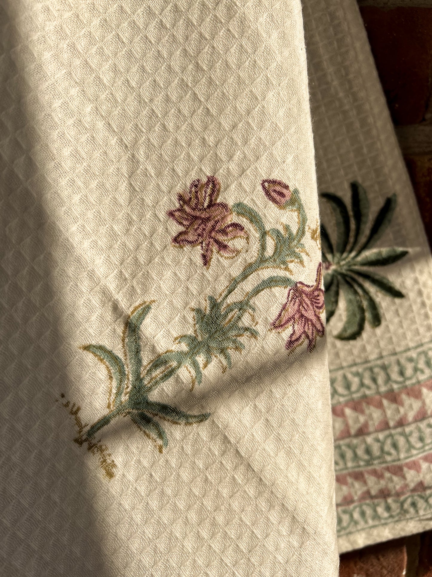 Lilac Palms Bath Towel