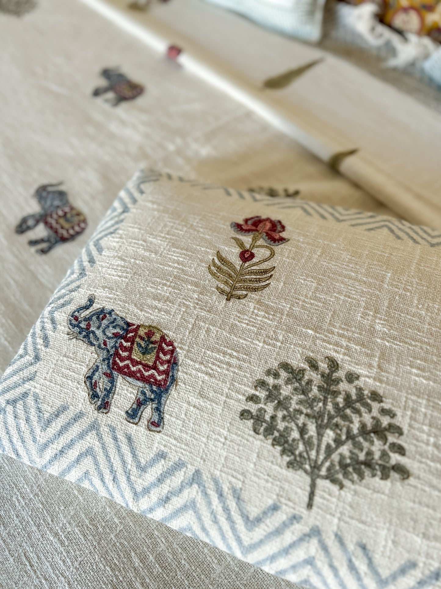 Ellie Jute-Linen Bed set