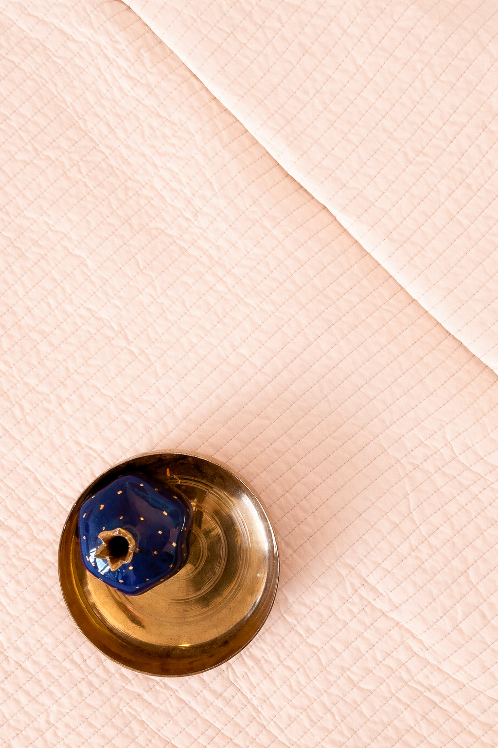 Peach Sherbet Quilted Bed Set