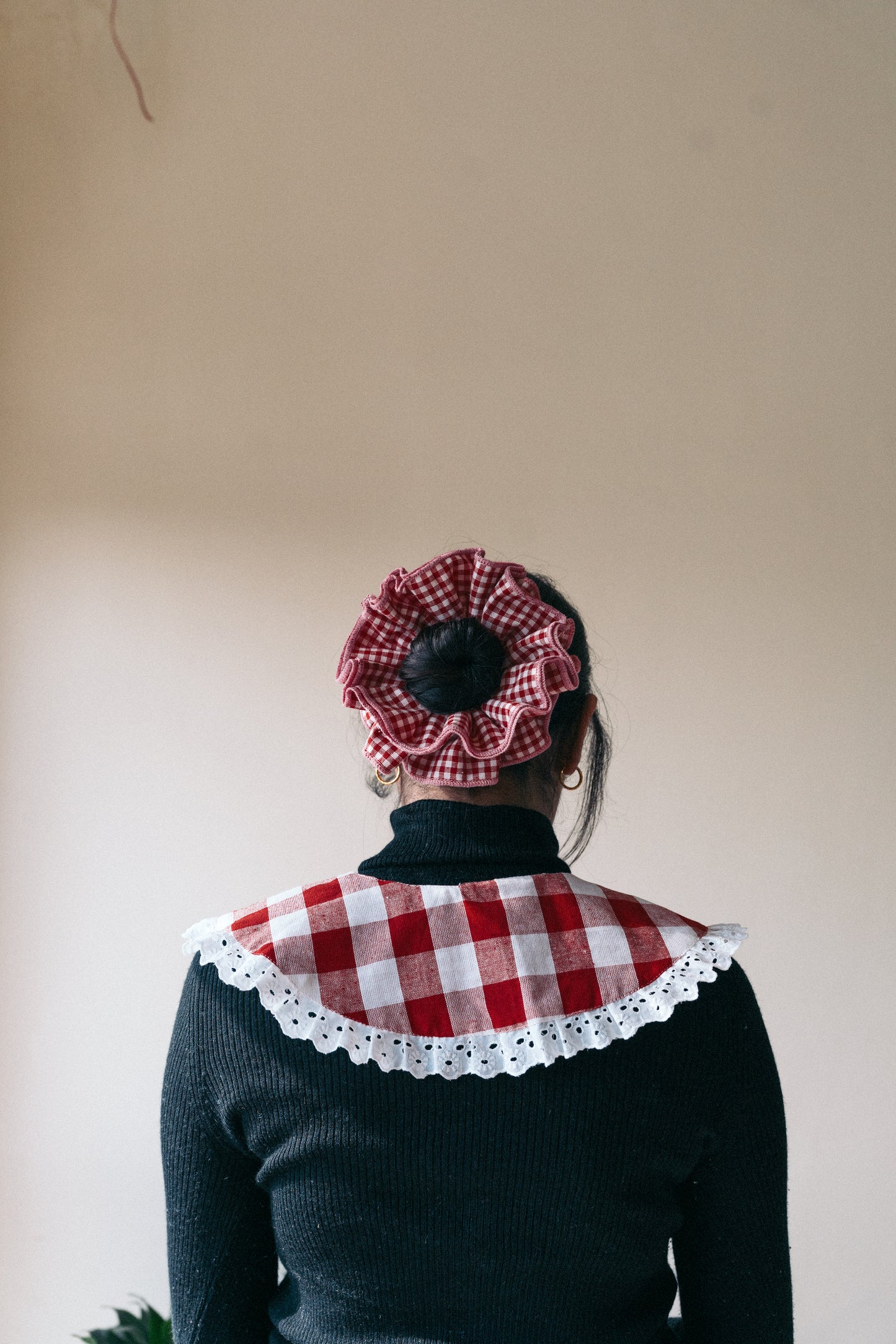 Gingham Layered Cirqlet