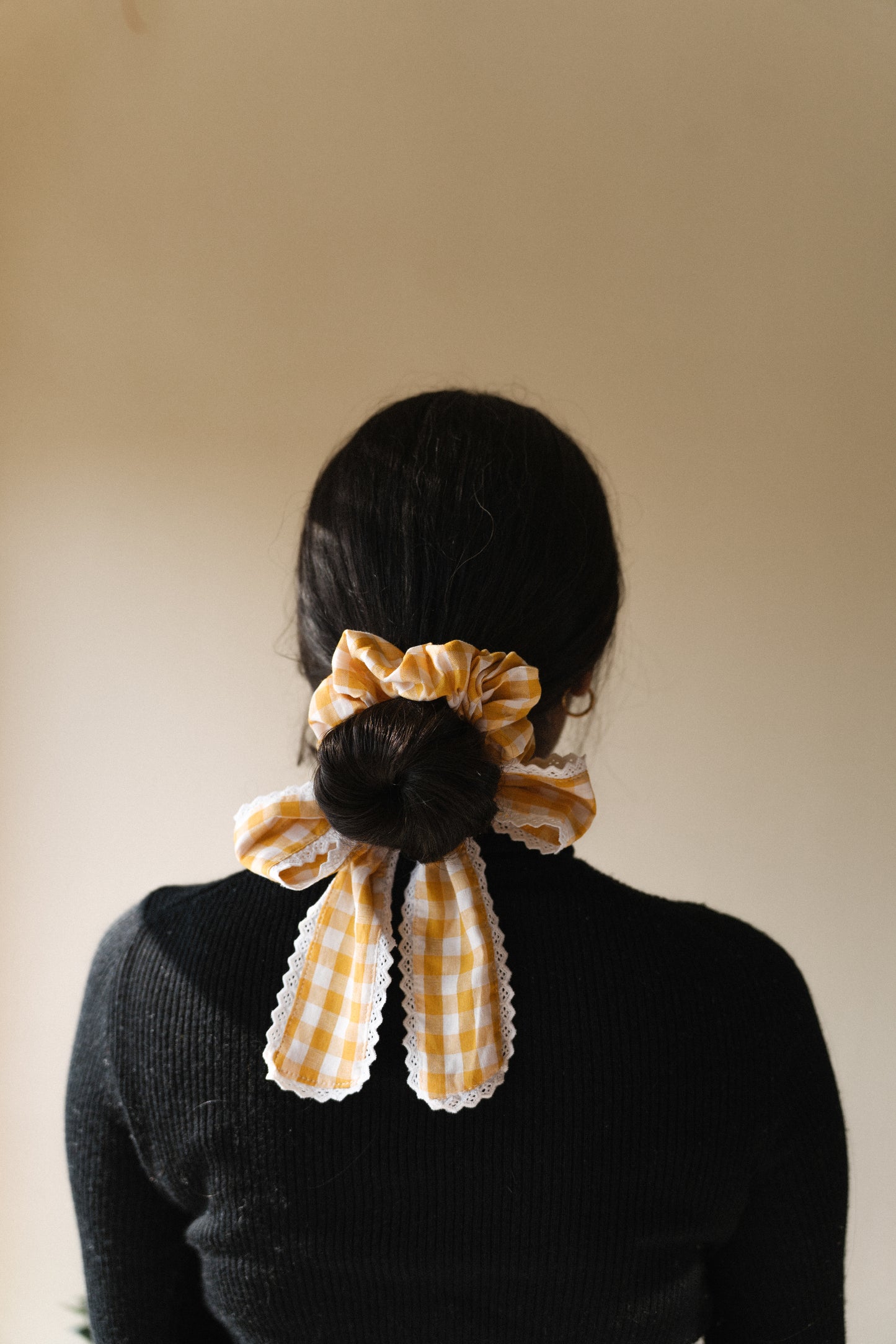 Gingham Bow Cirqlet