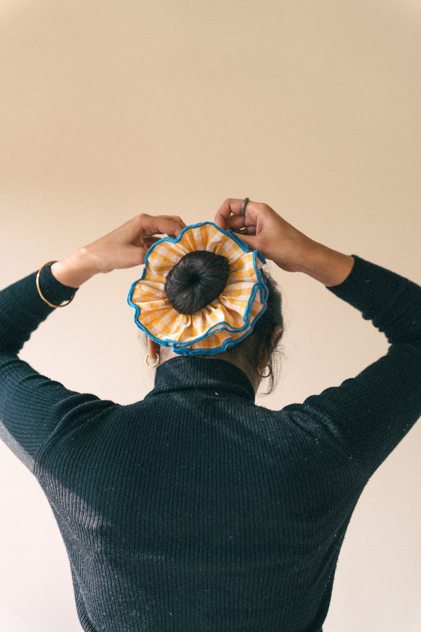Gingham Layered Cirqlet