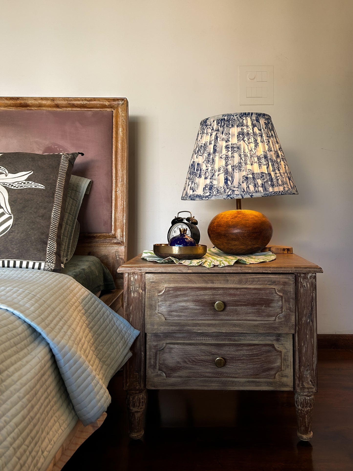 Toile Safari Lampshade