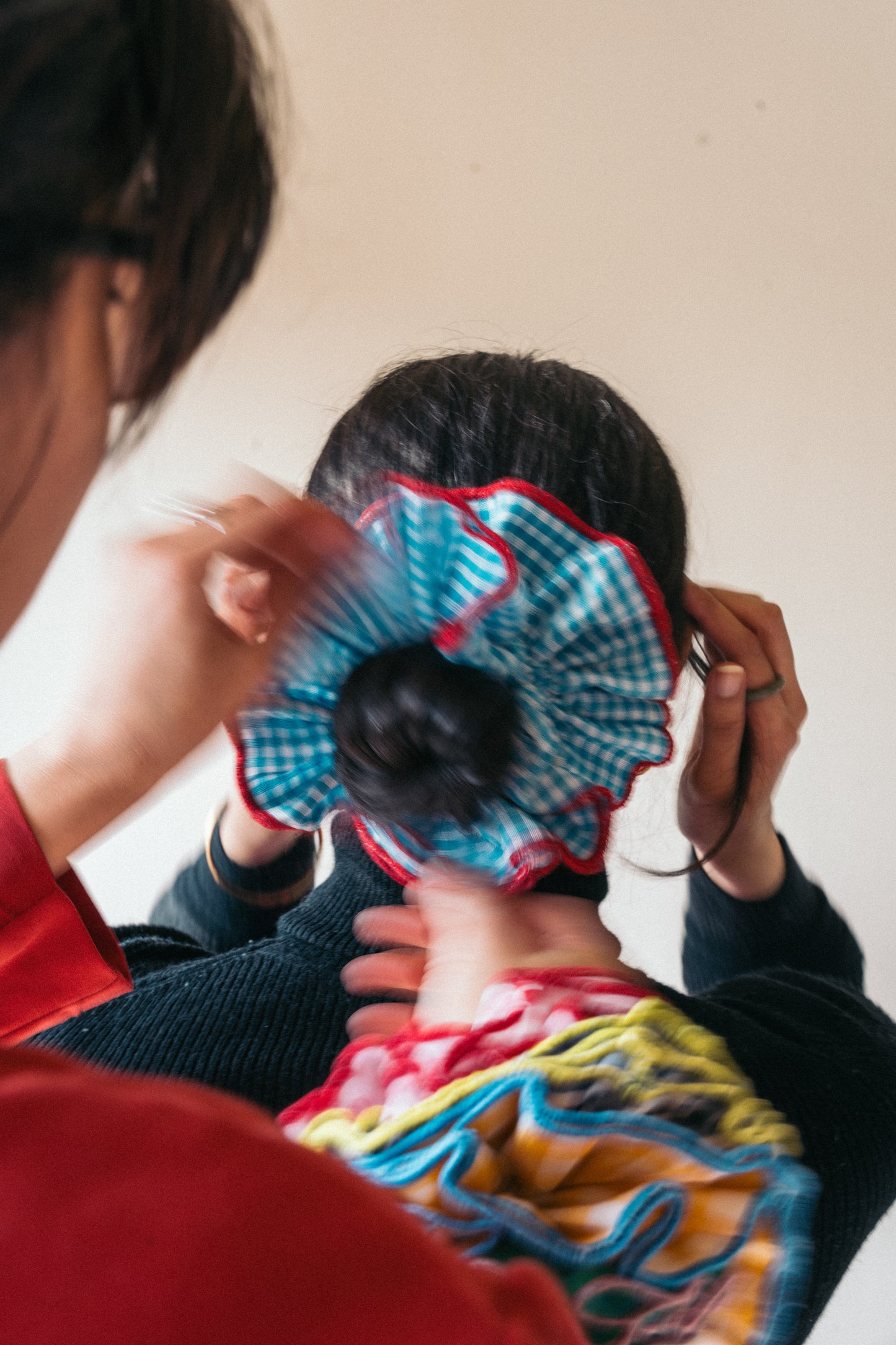 Gingham Layered Cirqlet