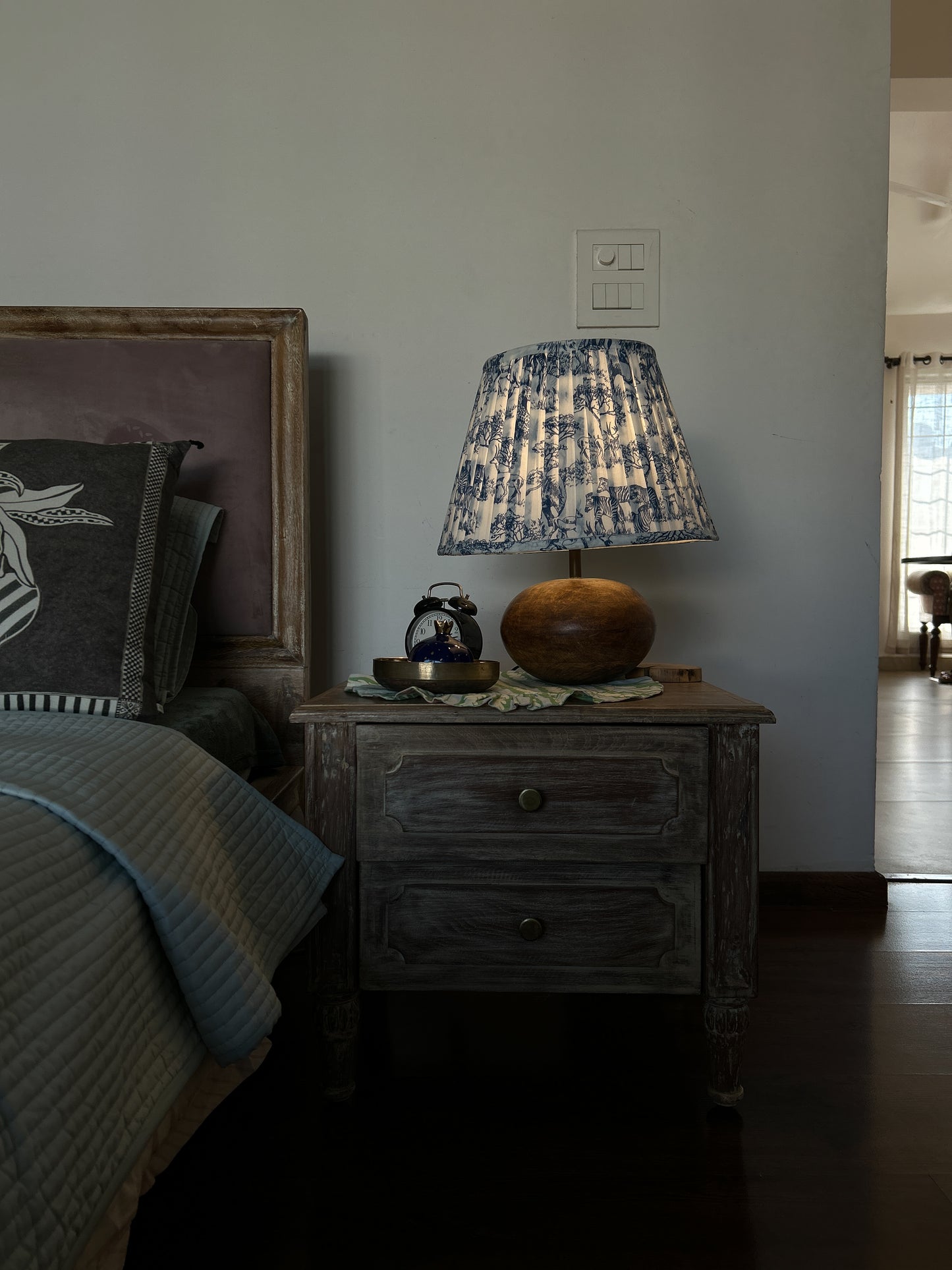 Toile Safari Lampshade