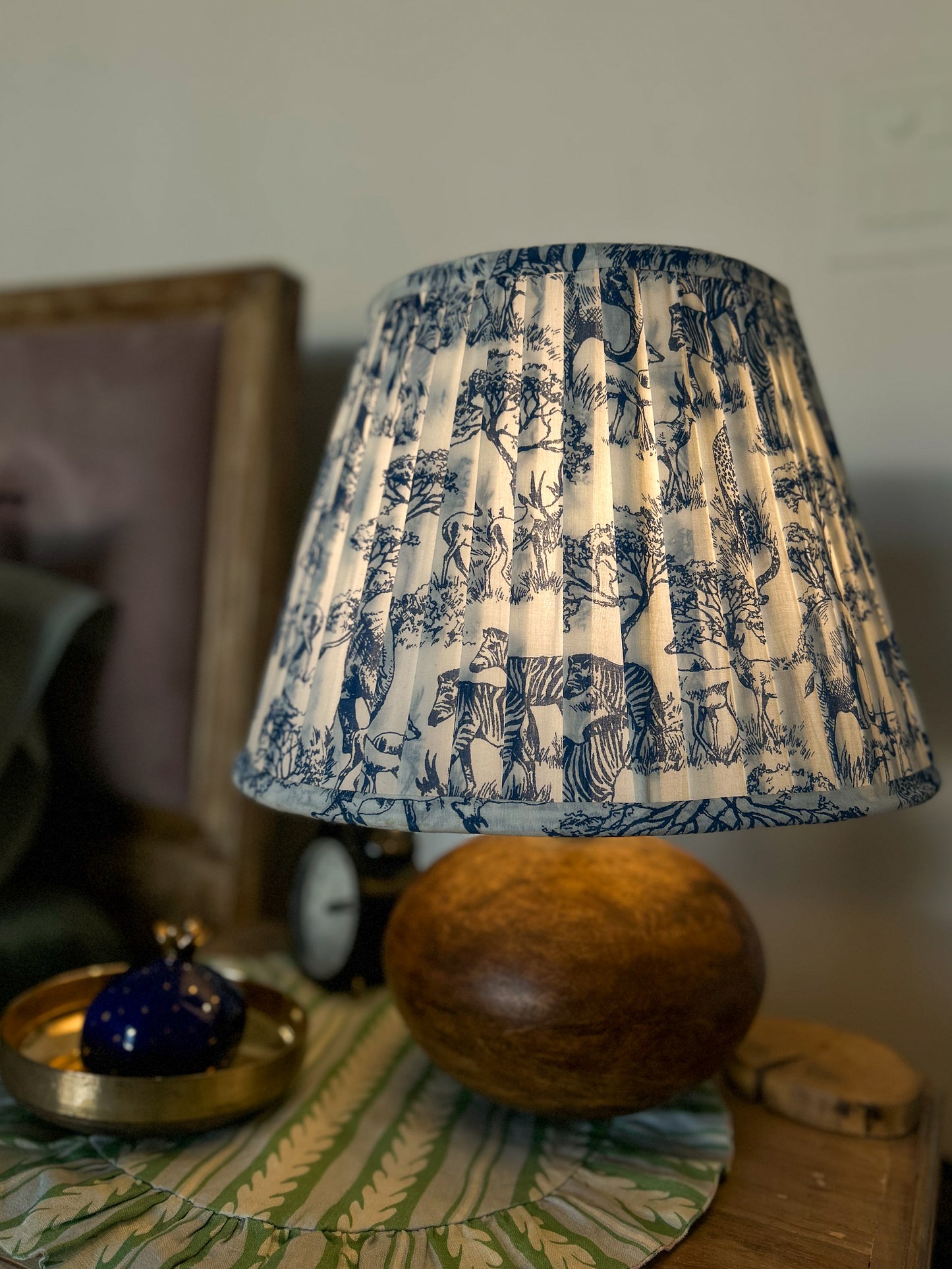Toile Safari Lampshade