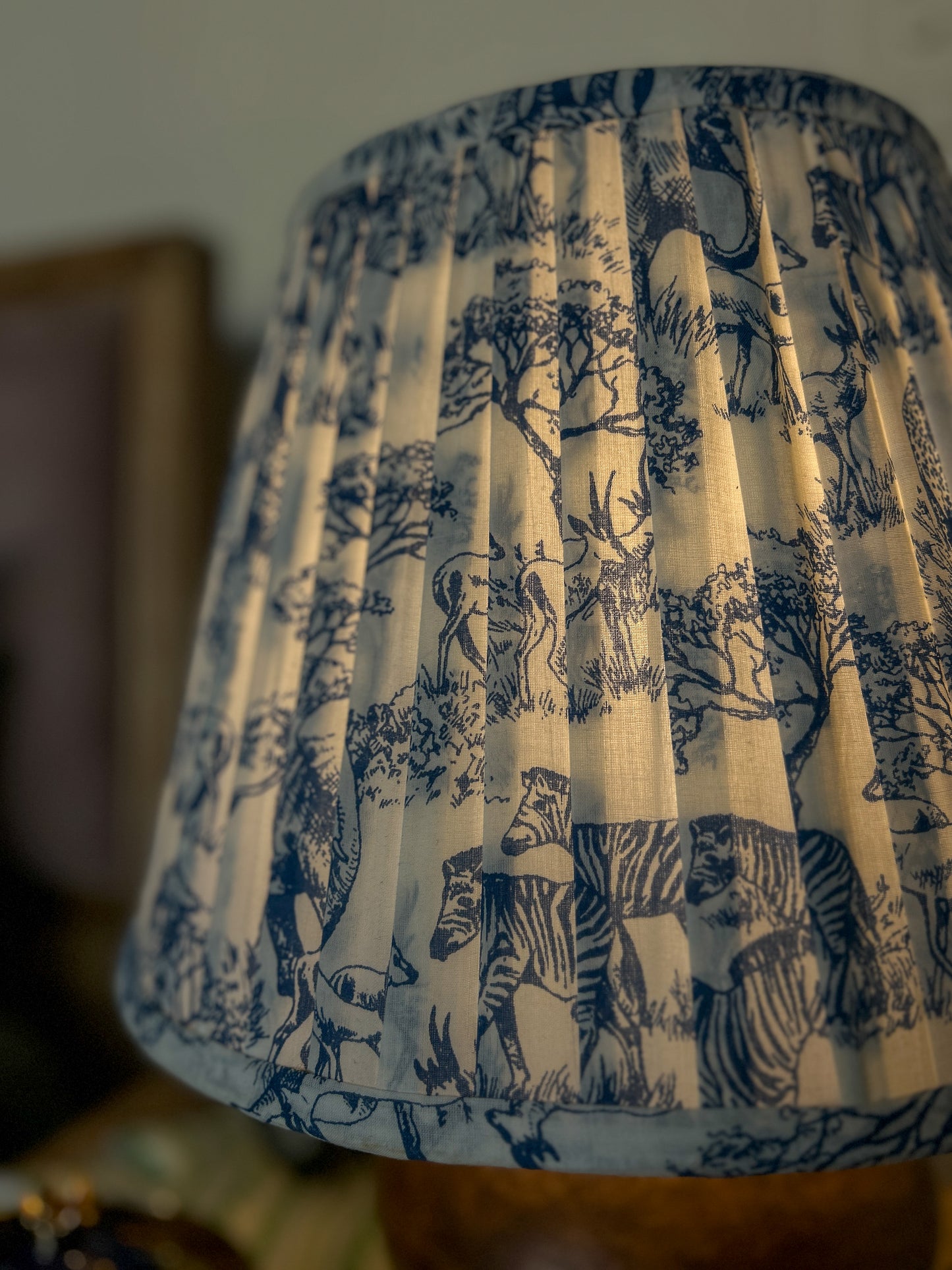 Toile Safari Lampshade