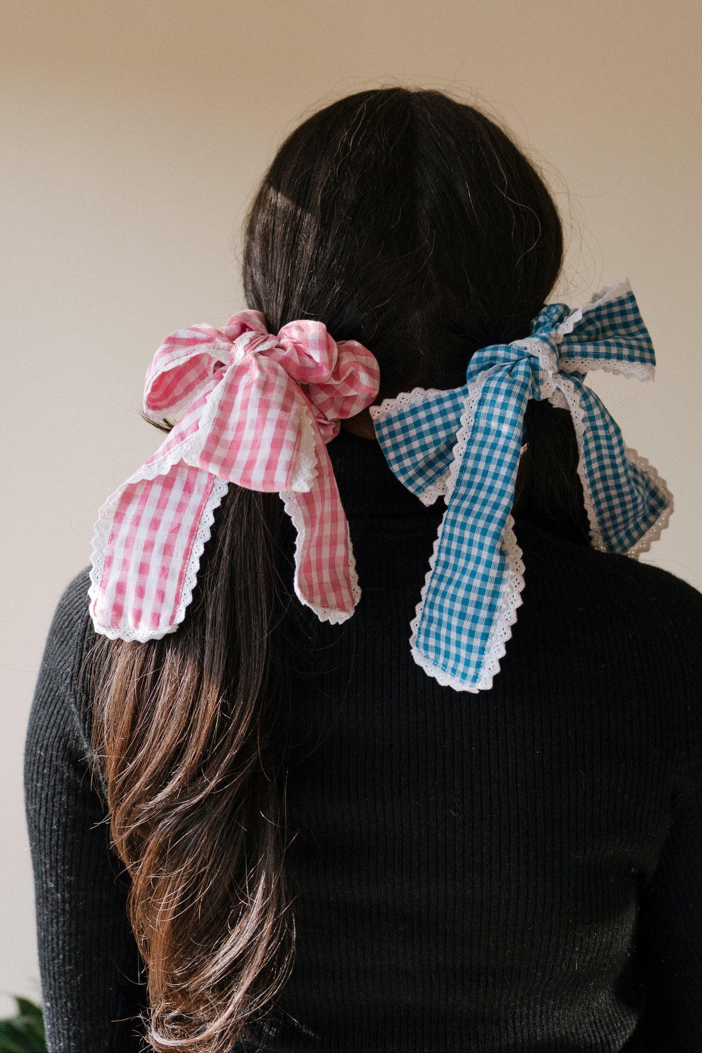 Gingham Bow Cirqlet