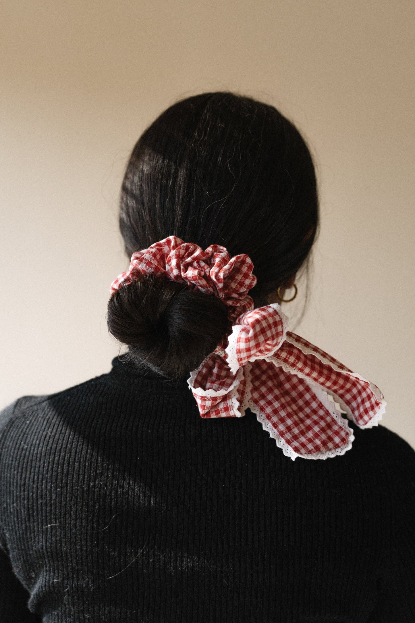 Gingham Bow Cirqlet