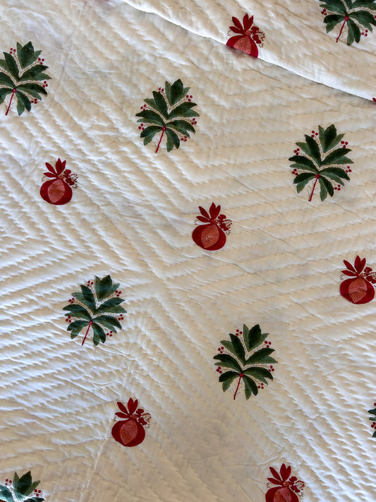 Anaar Bagh Muslin Razai