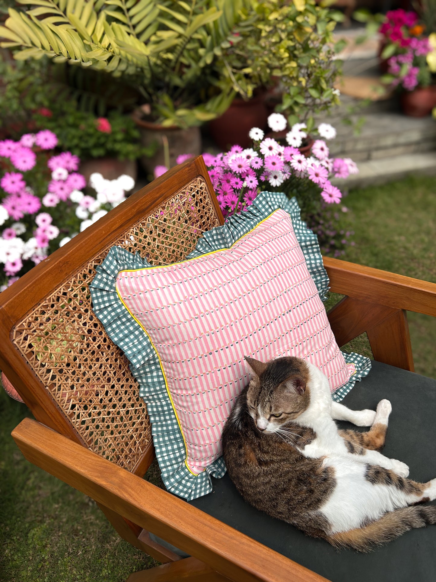 Cleopatra's Garden Cushion Cover