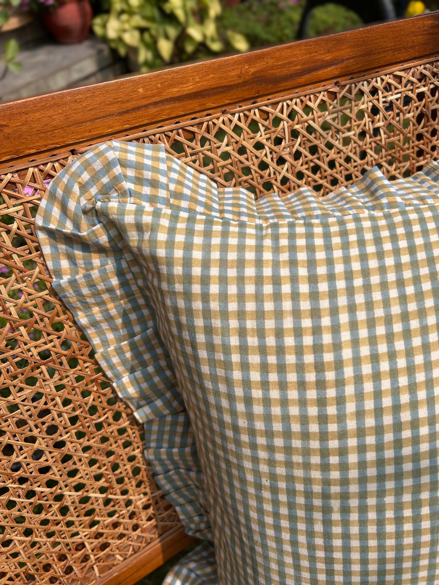 Olive Fair Cushion Cover