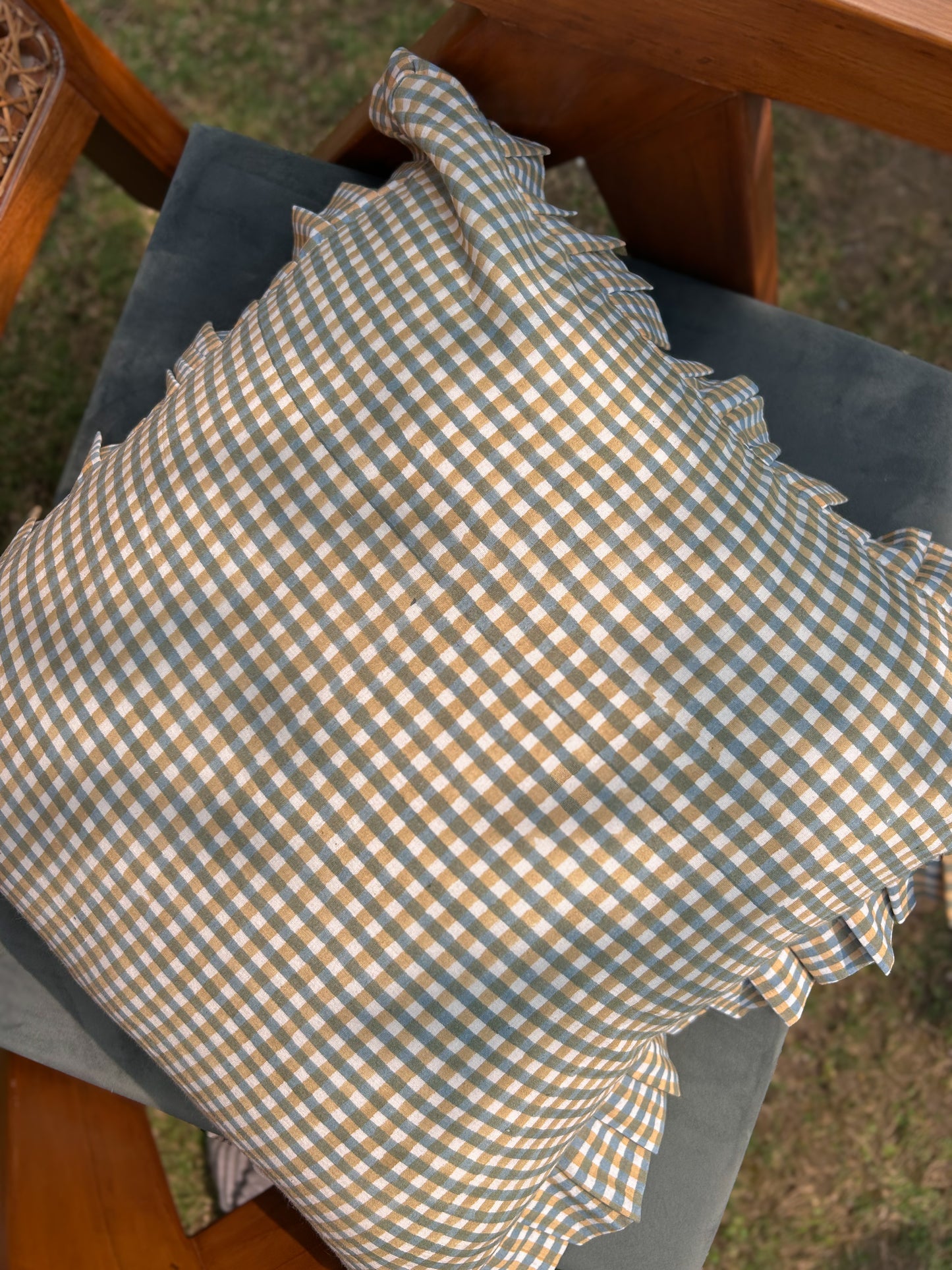 Olive Fair Cushion Cover