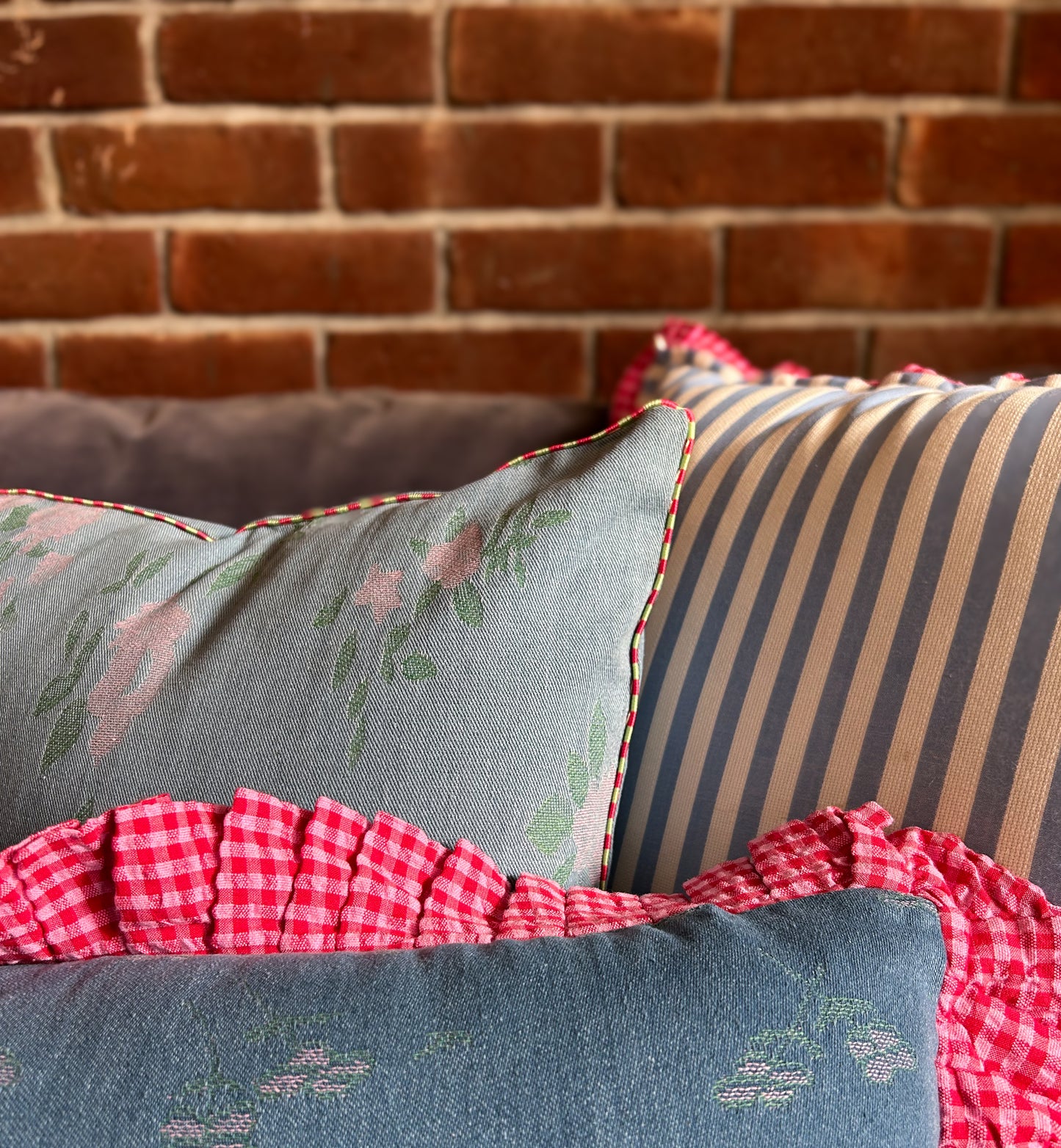 Vintage Garden Cushion Cover