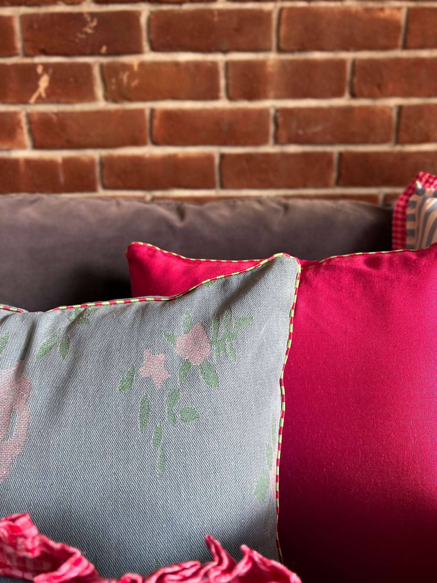 Vintage Garden Cushion Cover