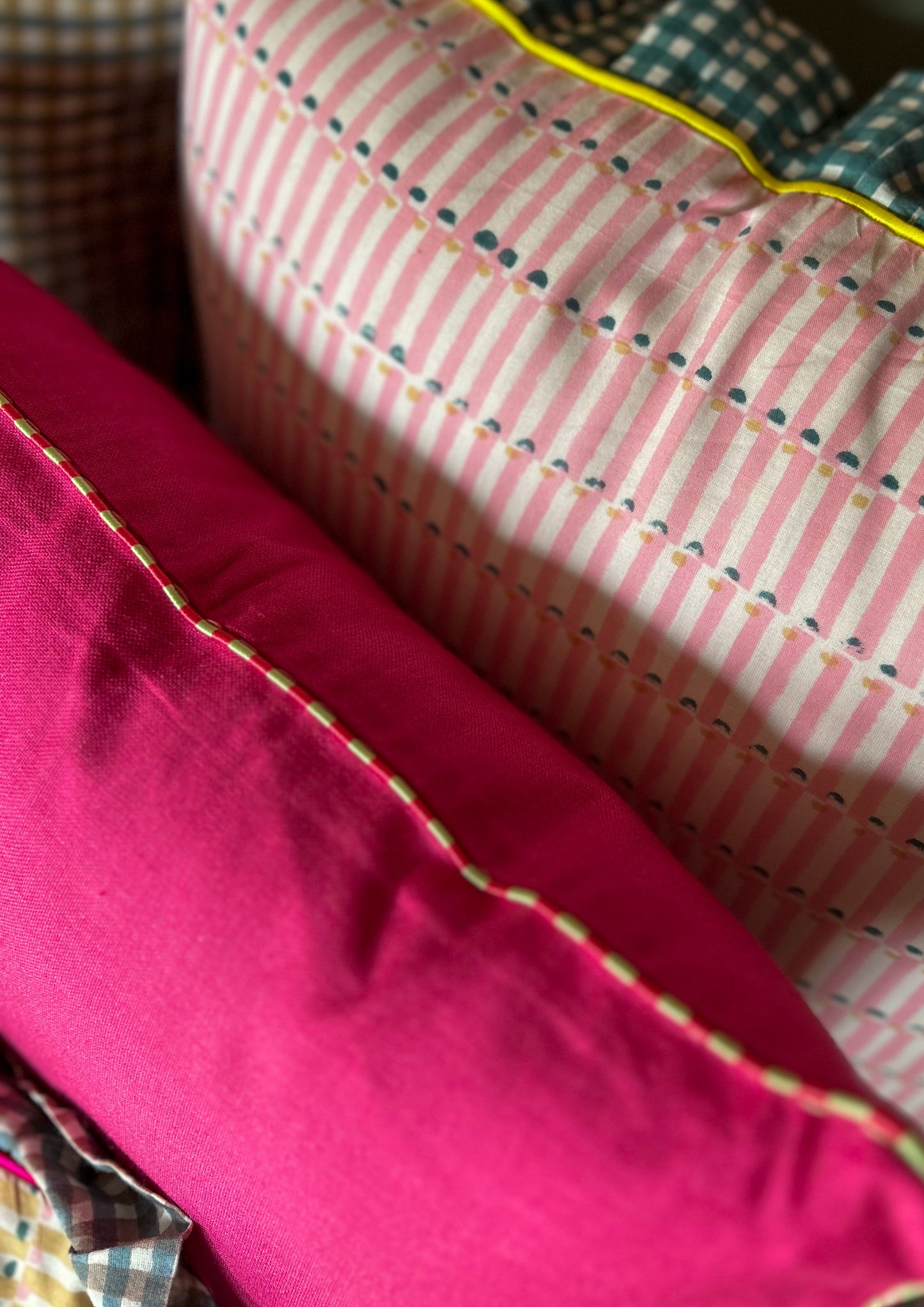 Candy Ring Cushion Cover