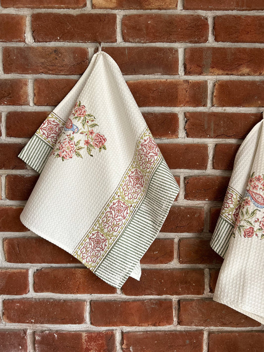 Blue Songbird Hand Towel