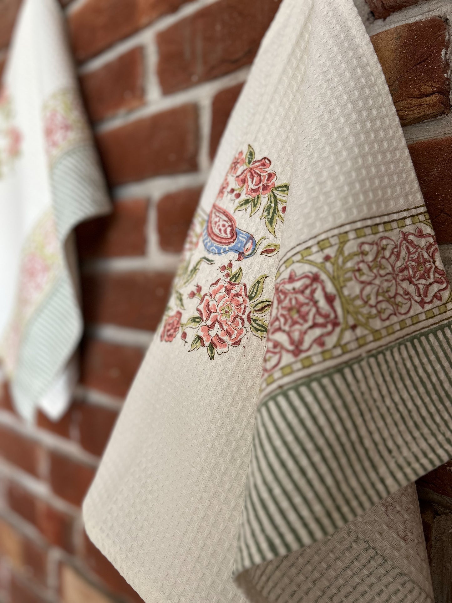 Blue Songbird Hand Towel