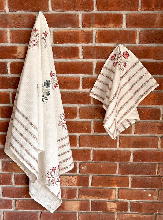 Striped Bagh Bath Towel