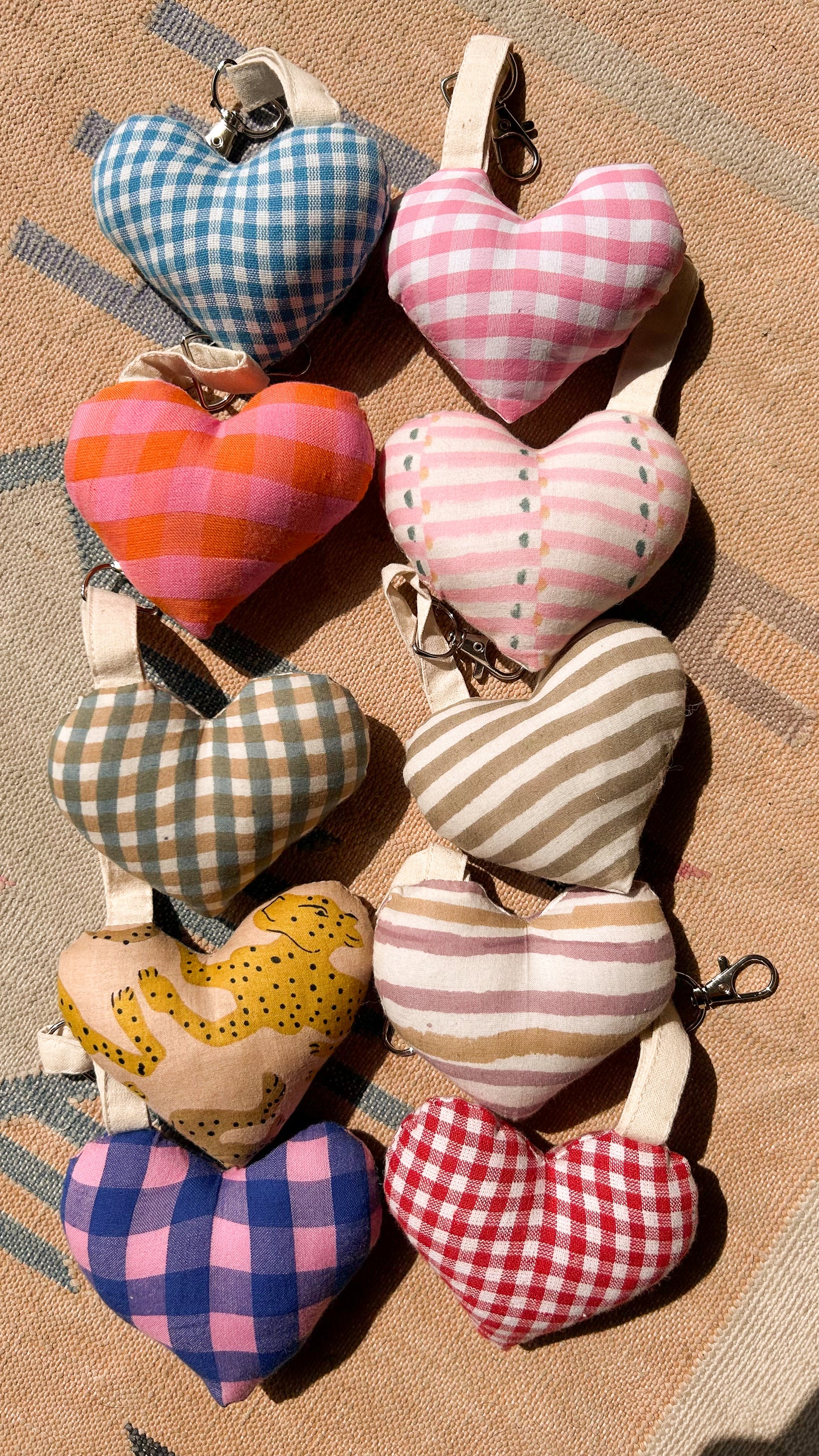 Cirque Heart Charms