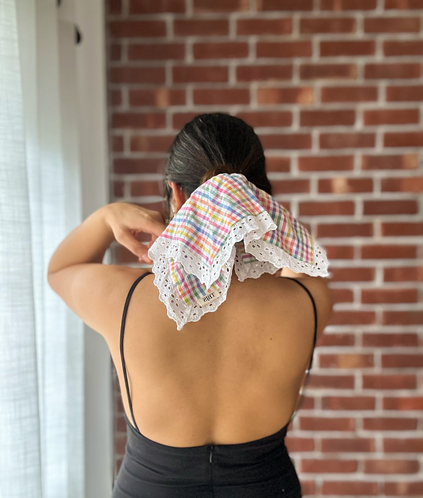 Scarf Cirqlet with lace