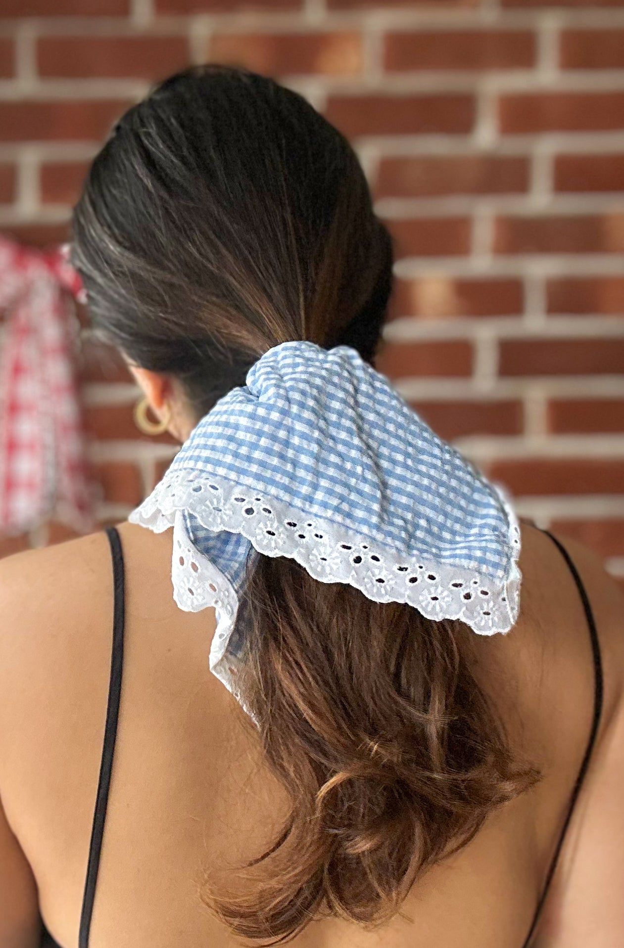Scarf Cirqlet with lace