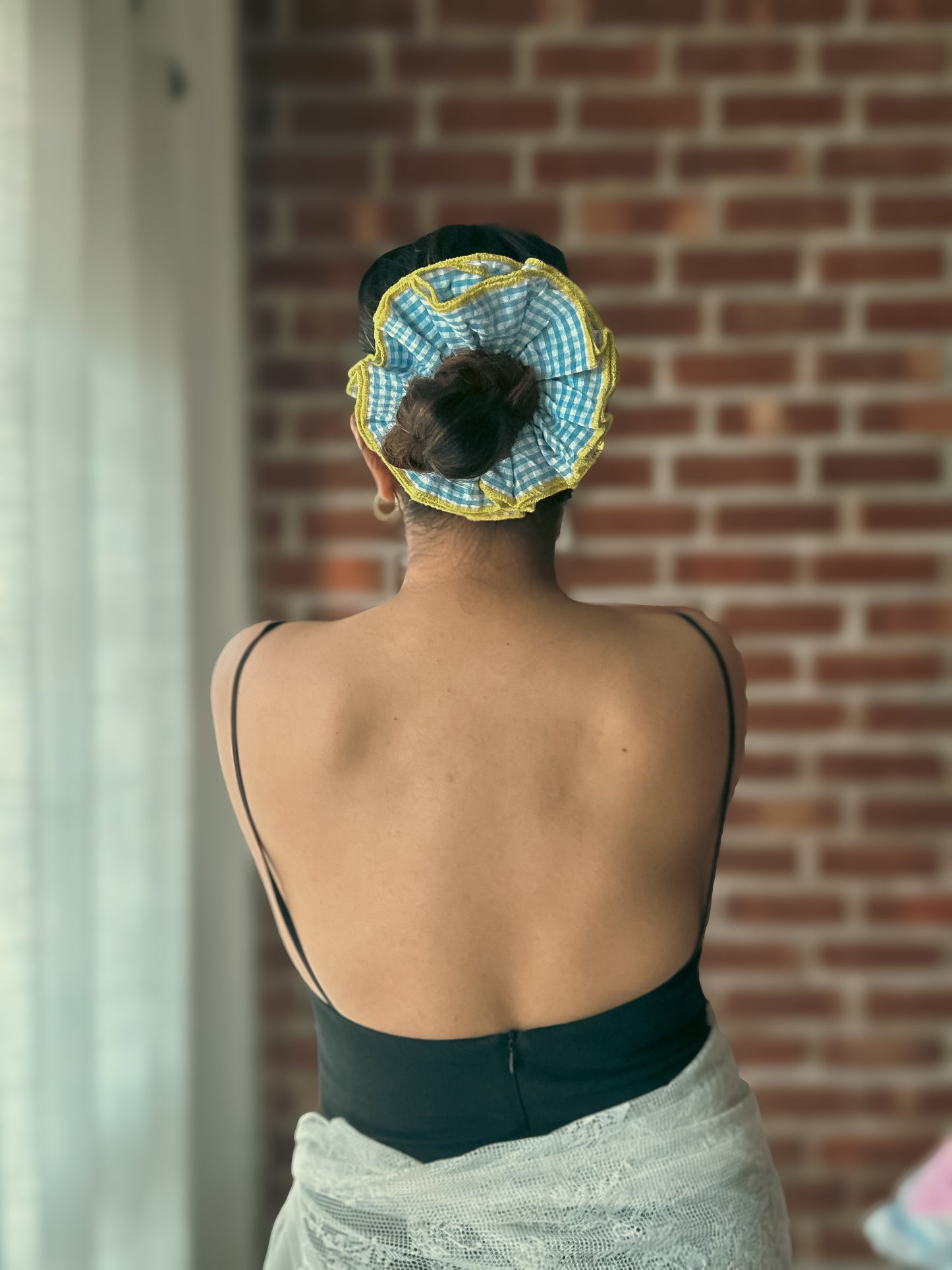Gingham Layered Cirqlet
