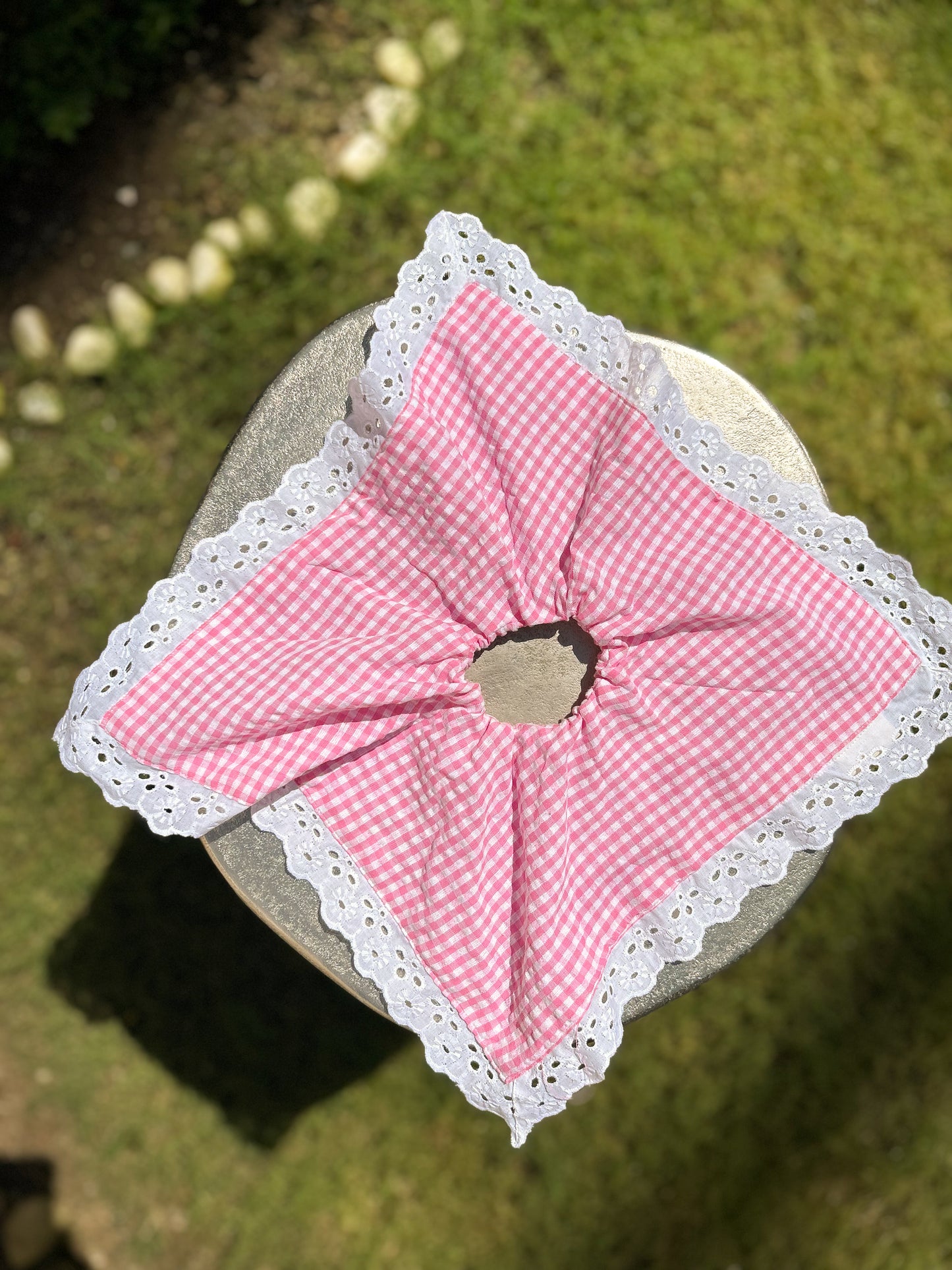 Scarf Cirqlet with lace